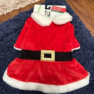 NWT Mrs. Claus Dog Costume Medium/Large